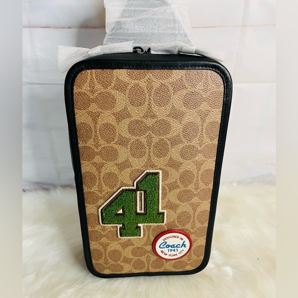 New with Tag Coach Sullivan Pack InSignature Canvas With Patches Men’s Backpack